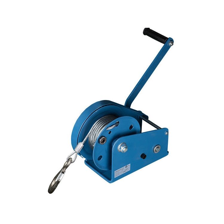 Лебедка ручная барабанная GEARSEN BHW 544 кг, 20 м с тормозом - изображение 2