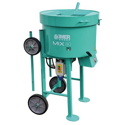 Растворосмеситель Imer MIX 60 (220В, 0,55 кВт, 2 бака, стандартные лопасти) - изображение 6