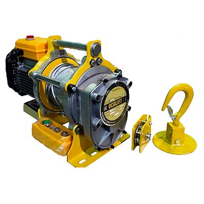 Лебёдка скоростная OCALIFT TSA г/п 300/600кг, 40м, 220в - изображение 8